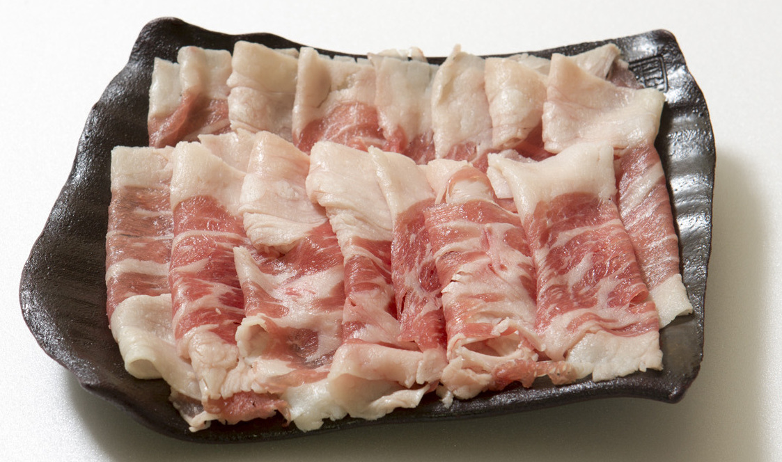 Thin slices of brisket for grilling
