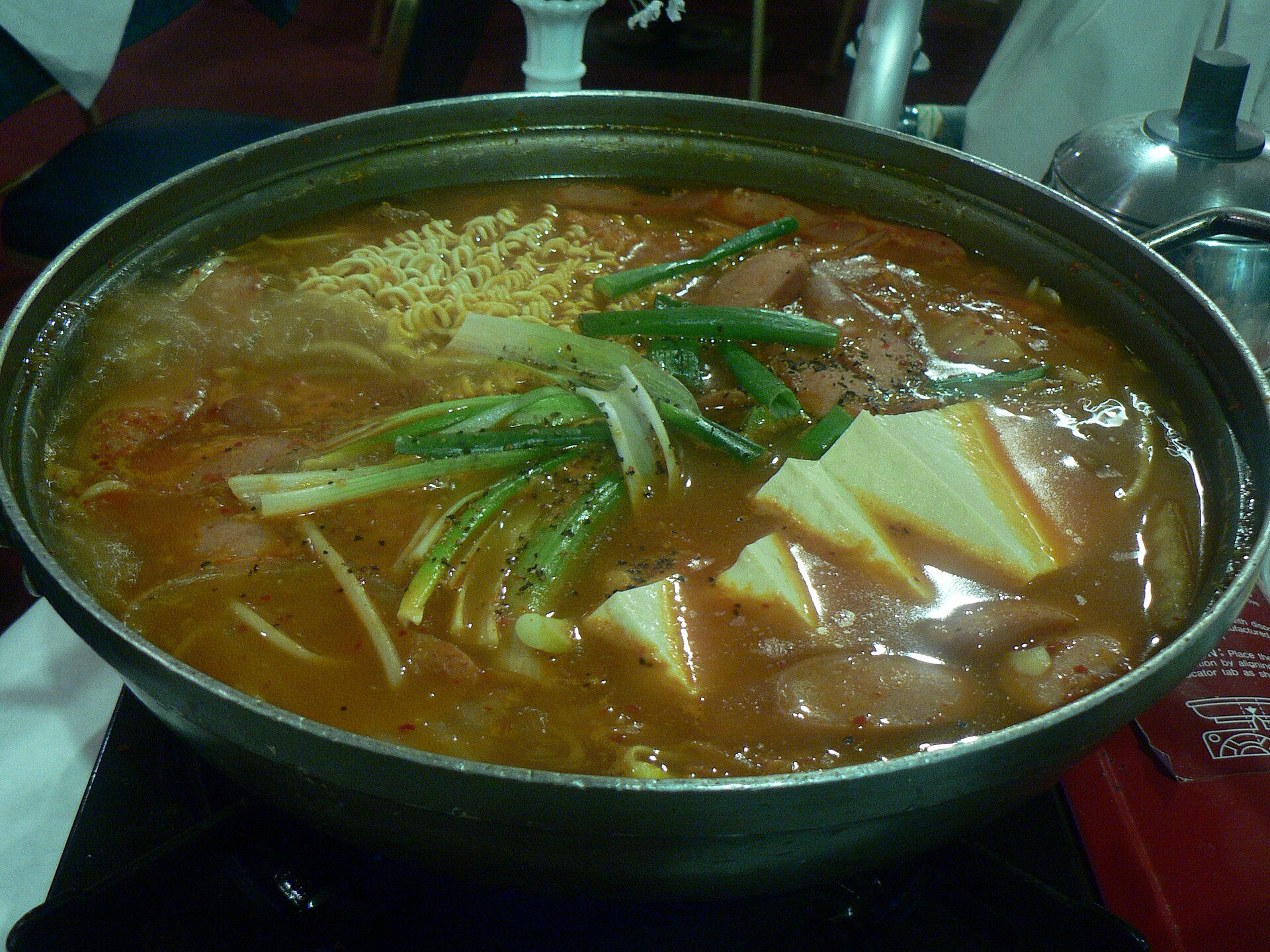A bubbling pot of army base stew